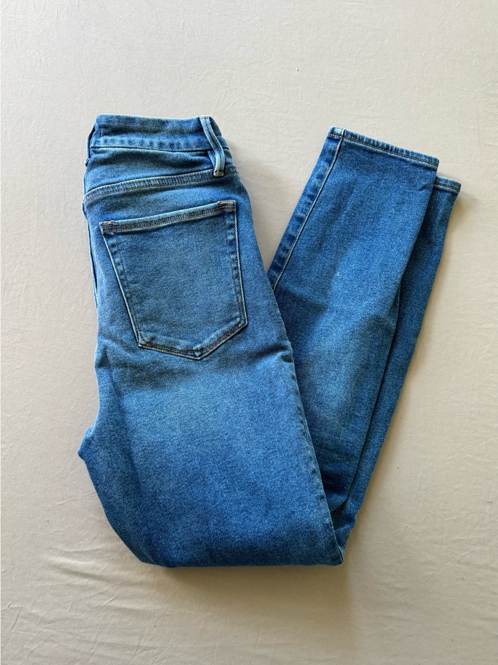 Good American Good Curve High Waist Skinny Jeans